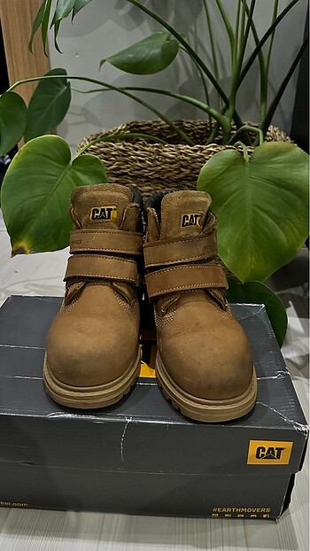 34 Beden camel Renk Cat waterproof çocuk 34 numara