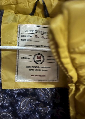 Sarı Fermuarlı Kadın Ceket - Görsel 3