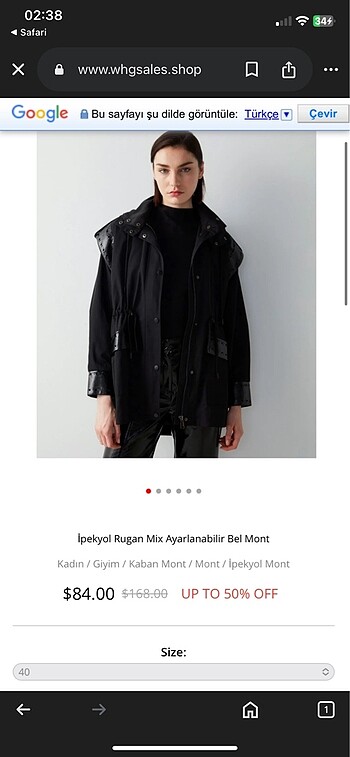 ipekyol İpekyol Rugan Mix Ayarlanabilir Bel Mont