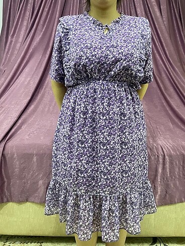 Çiçek desenli elbise - Görsel 6