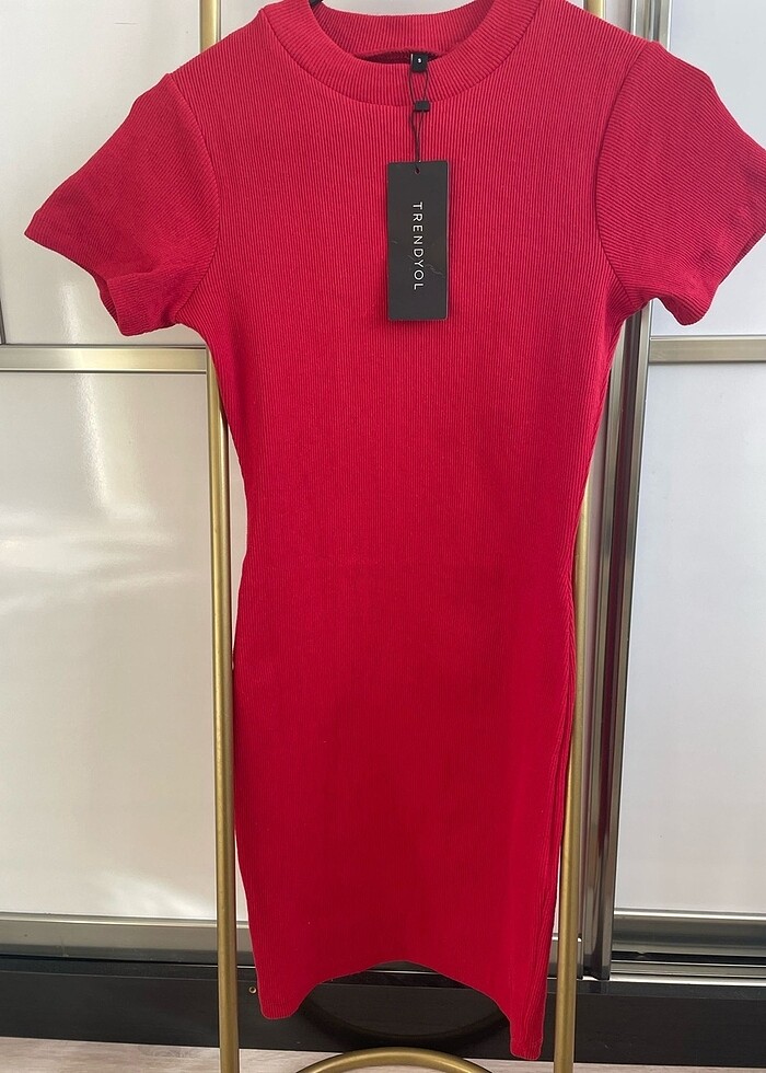 Trendyol Triko Elbise - Görsel 4