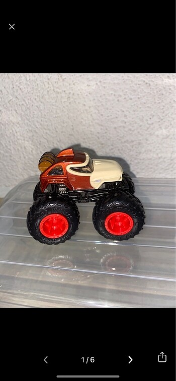 Hot Wheels Fyj44 Monster Trucks Araba