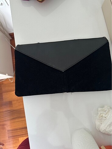 Beden siyah Renk Shiseido clutch çanta