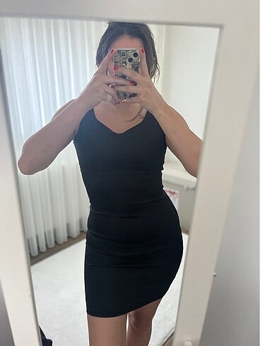 Diğer Siyah mini elbise