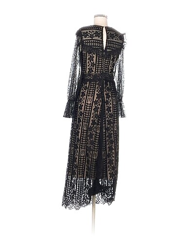 xl Beden Vintage Love Uzun Elbise %70 İndirimli.