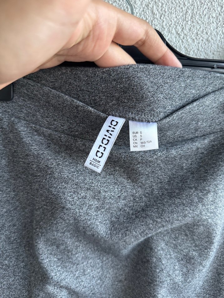 Gri Midi Kalem Etek - Görsel 2