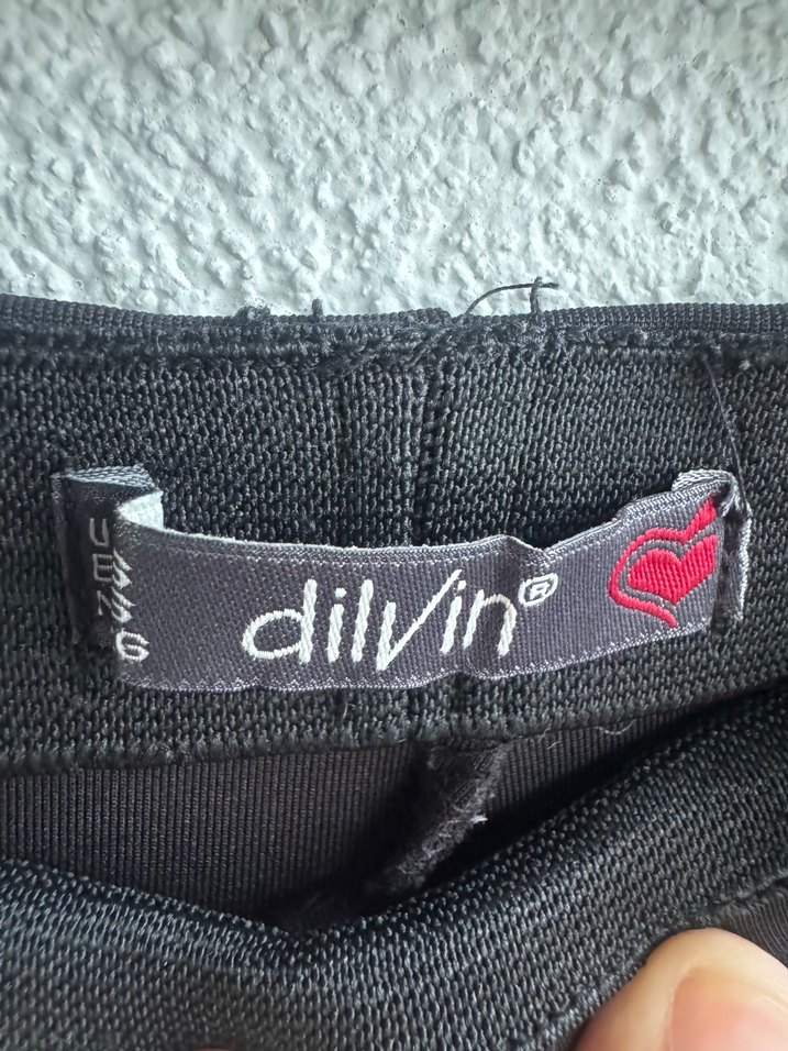 Siyah Pilili Mini Etek - Görsel 2