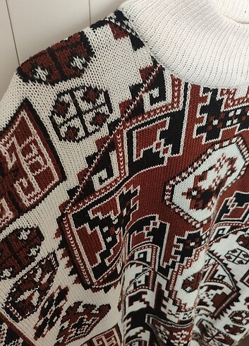 l Beden çeşitli Renk Vintage kazak 
