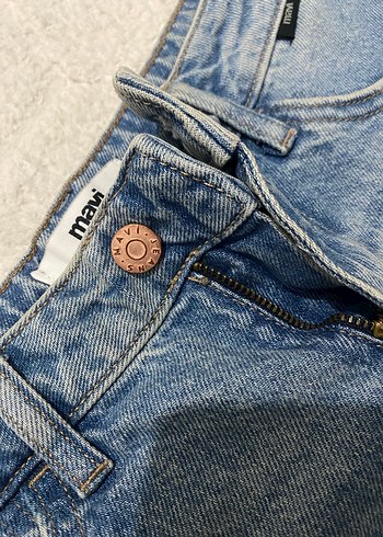 Sokak Stili Fitilli Mini Denim Şort - Görsel 4