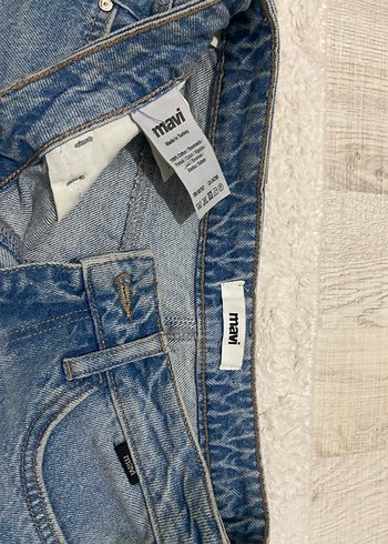 Sokak Stili Fitilli Mini Denim Şort - Görsel 3