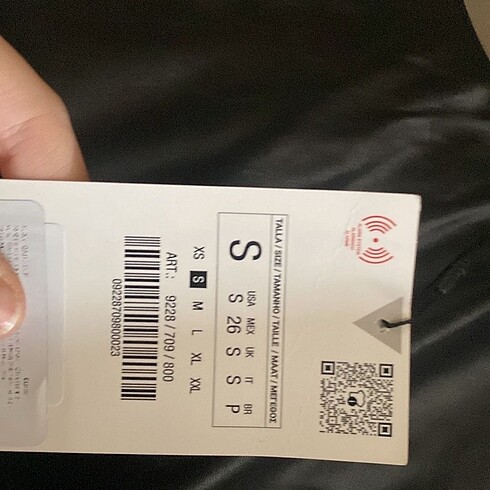 s Beden ZARA deri elbise uzun