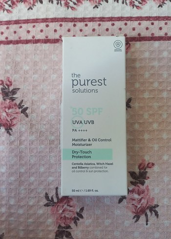 The Purest Solutions SPF 50 Güneş Koruyucu Nemlendirici - Görsel 2