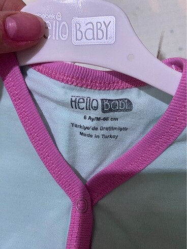 HelloBaby Pijama yeni 6 ay