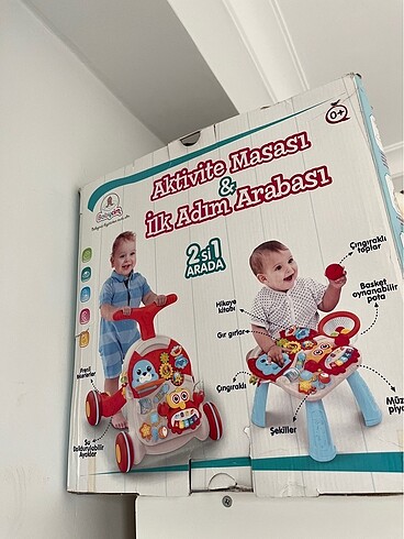  Beden çeşitli Renk İlk adım arabası+aktivite masası