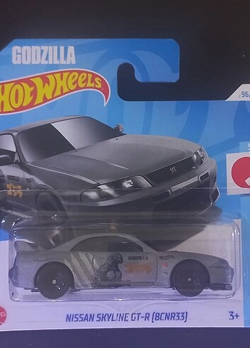 Hot Wheels 2024 Nissan Skyline GT-R (BCNR33) ? Godzilla Edition 