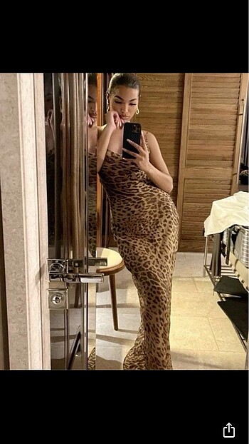 Diğer leopar elbise