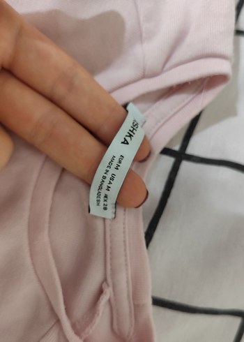 Bershka büzgülü tişört - Görsel 2