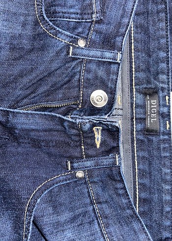 Diğer Lacivert Kadın Normal Kesim Denim Pantolon