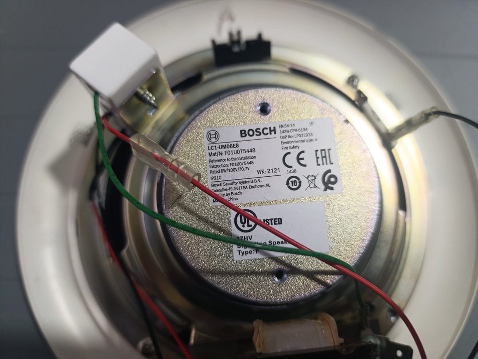 Bosch Tavan Hoparlörü - Görsel 3