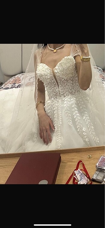 s Beden beyaz Renk Helen model gelinlik