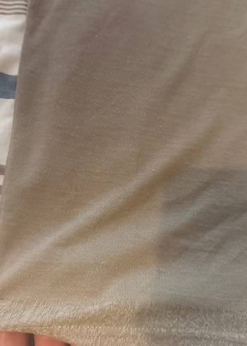 Bej kadın Tişörtü, Rahat Kesim - Görsel 2