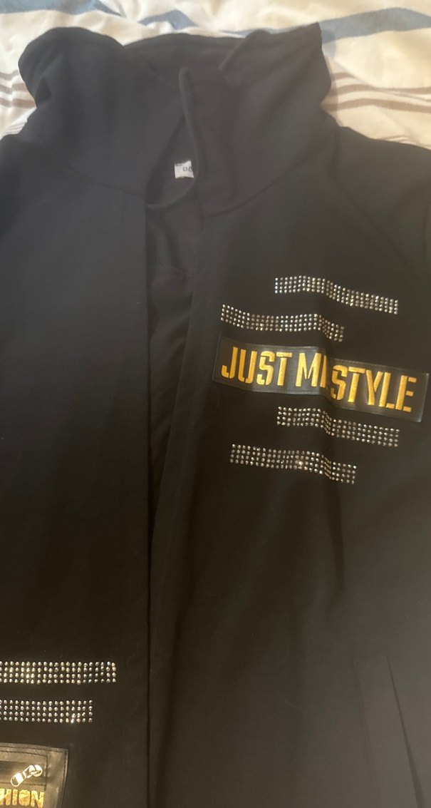 Siyah Fermuarlı Erkek Streetwear Ceket - Görsel 2