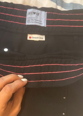 Kadın Siyah Mini Payetli Etek - Görsel 2