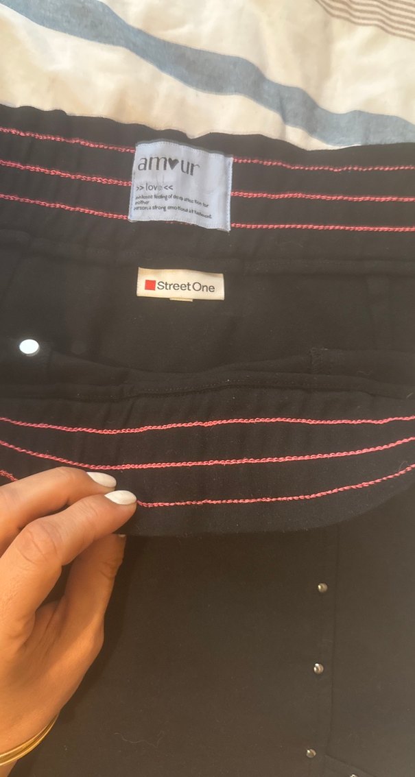 Kadın Siyah Mini Payetli Etek - Görsel 2