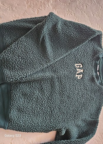 10 Yaş Beden Gap Kadın Gri Uzun Kollu Sweatshirt