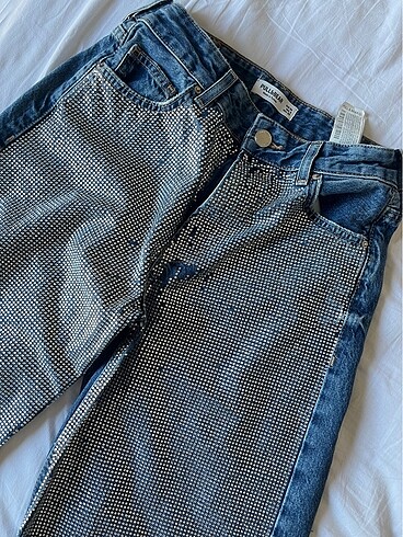 xs Beden Pull&Bear Taşlı Pantolon