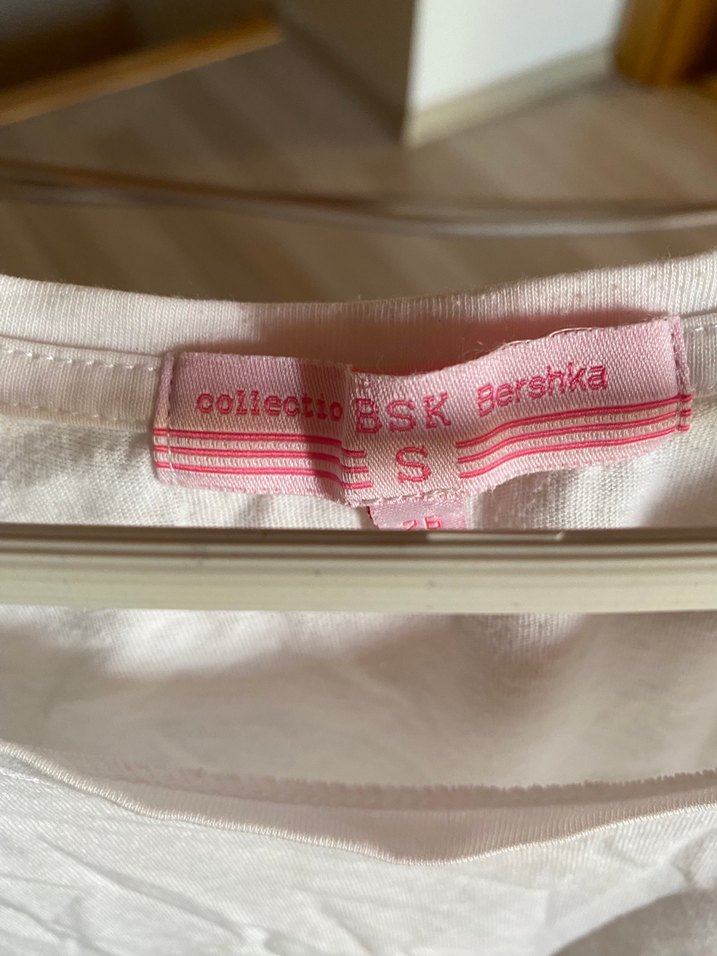 Beyaz Kısa Kollu Hamile Tişörtü - Görsel 2