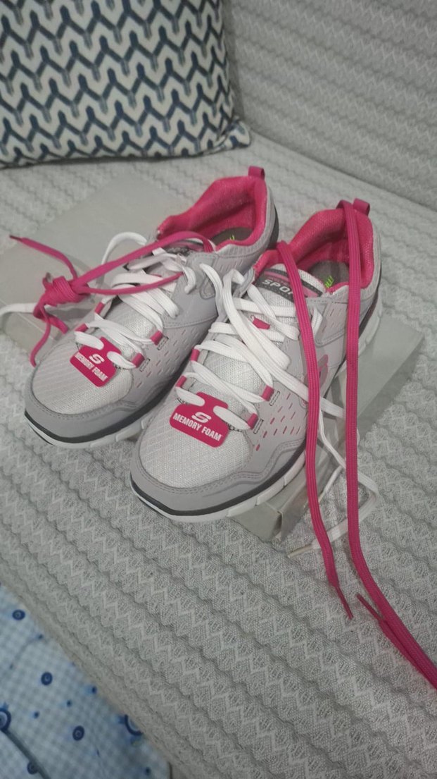 Pembe Detaylı Kadın Spor Ayakkabı - Görsel 2