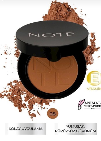 Note Koyu Bej Pudra - Görsel 3