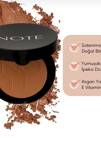 Note Koyu Bej Pudra - Görsel 2