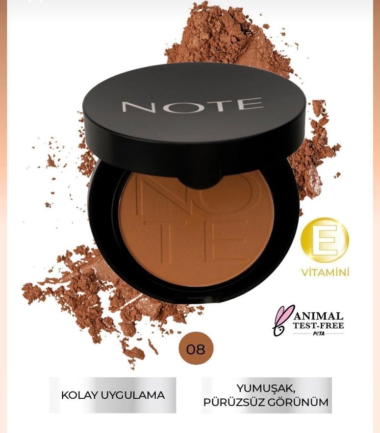 Note Koyu Bej Pudra - Görsel 3