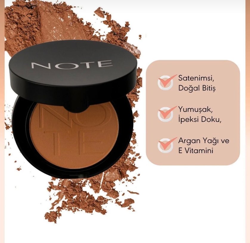 Note Koyu Bej Pudra - Görsel 2