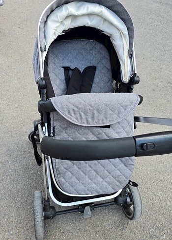 Gri Bebek Arabası Yoyko City Travel Sistem - Görsel 3