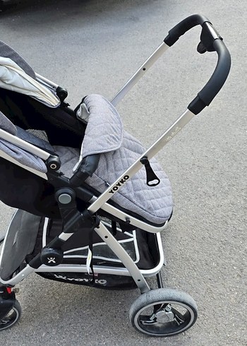 Gri Bebek Arabası Yoyko City Travel Sistem - Görsel 2
