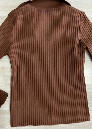s Beden Vintage y2k lolita kahve bluz