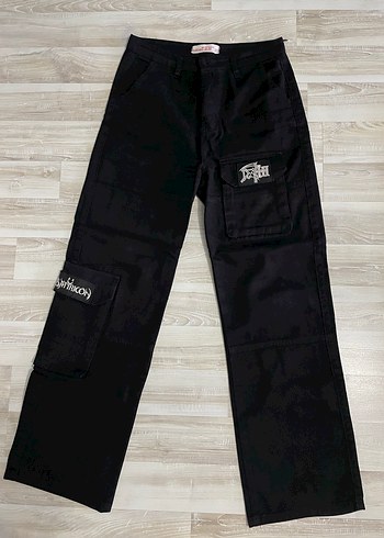 Gothic Patchli pantalon