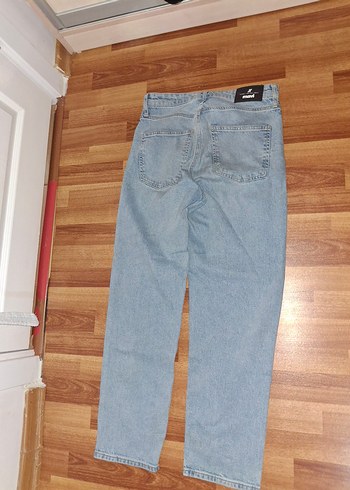 Mavi denim buz mavisi jean - Görsel 2