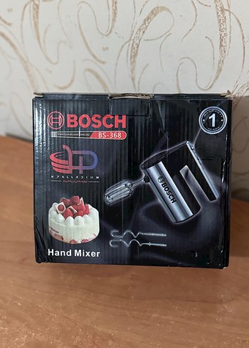 Bosch BS-368 Siyah El Mikseri