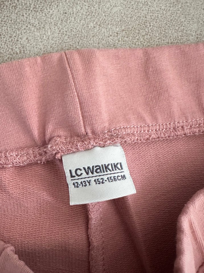 Bej Midi Kız çocuk Kumaş Pantolon - Görsel 2