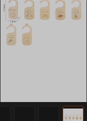 Bebek dolabı düzenleyici  - Görsel 2