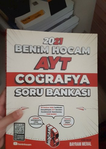 2021 Benim Hocam AYT Coğrafya Soru Bankası