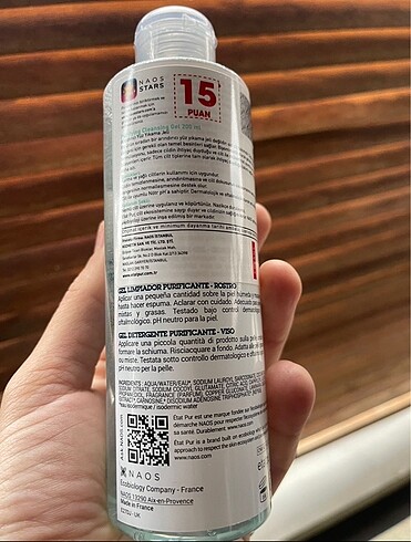 Beden Etat pur 200 ml yüz temizleme jeli