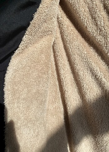 Gri Kuşaklı Uzun Hamile Montu - Görsel 2