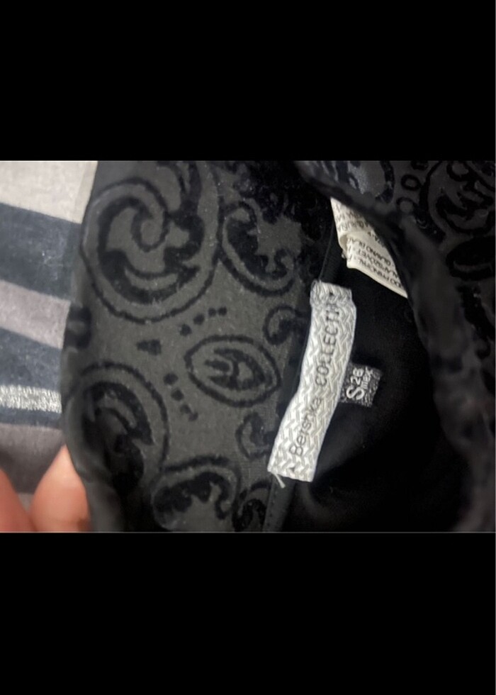 BERSHKA kadife etek - Görsel 3