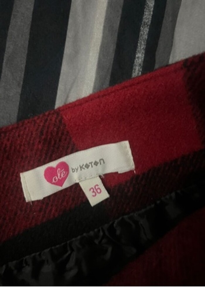 Koton kışlık etek - Görsel 3