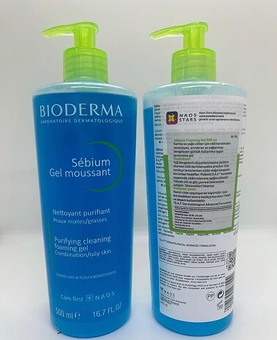 Bioderma Bioderma temizleme jeli